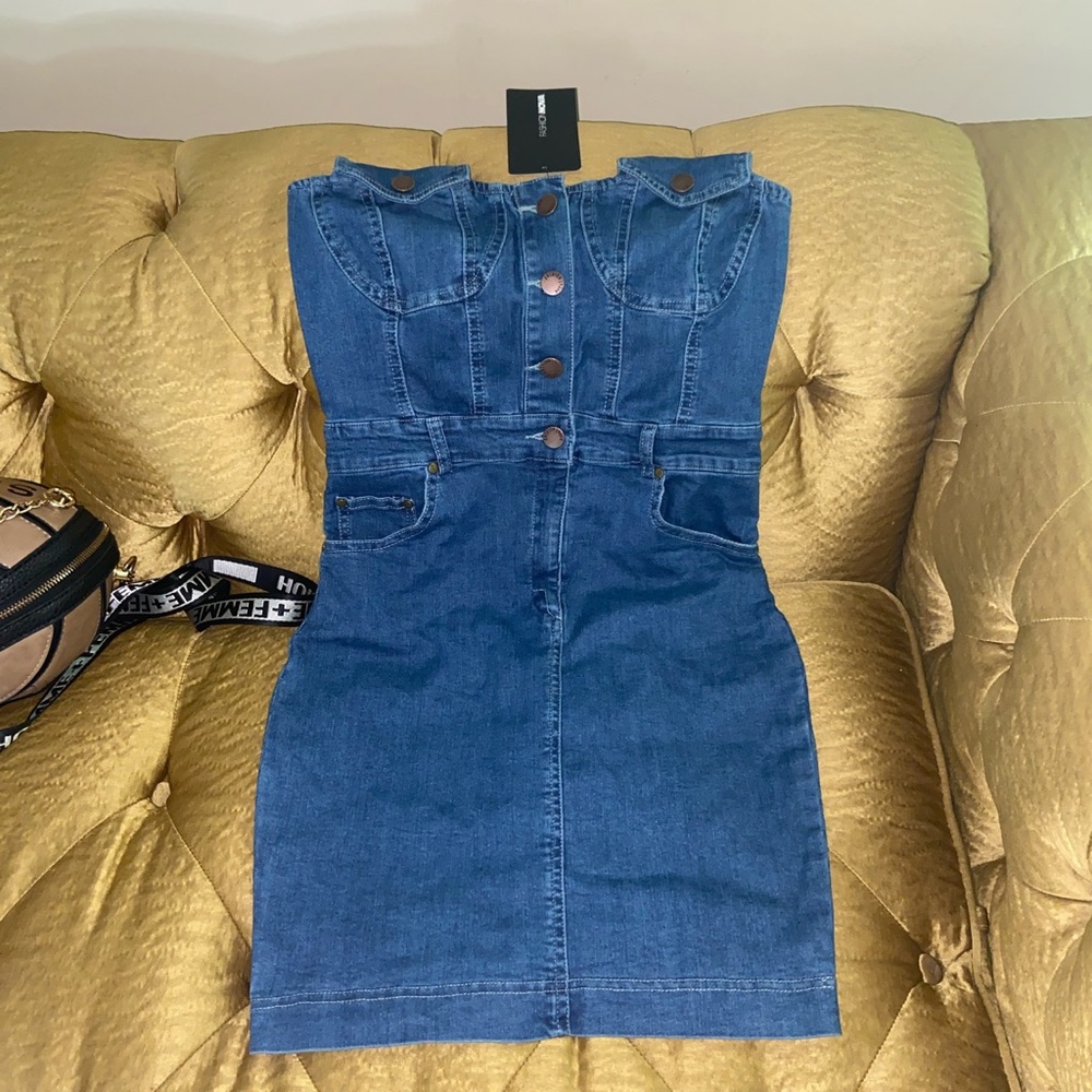 Denim dress